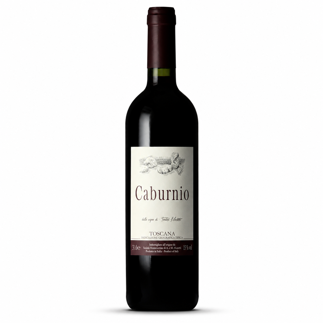 2018er Caburnio Rosso 0,75 l - Monteti