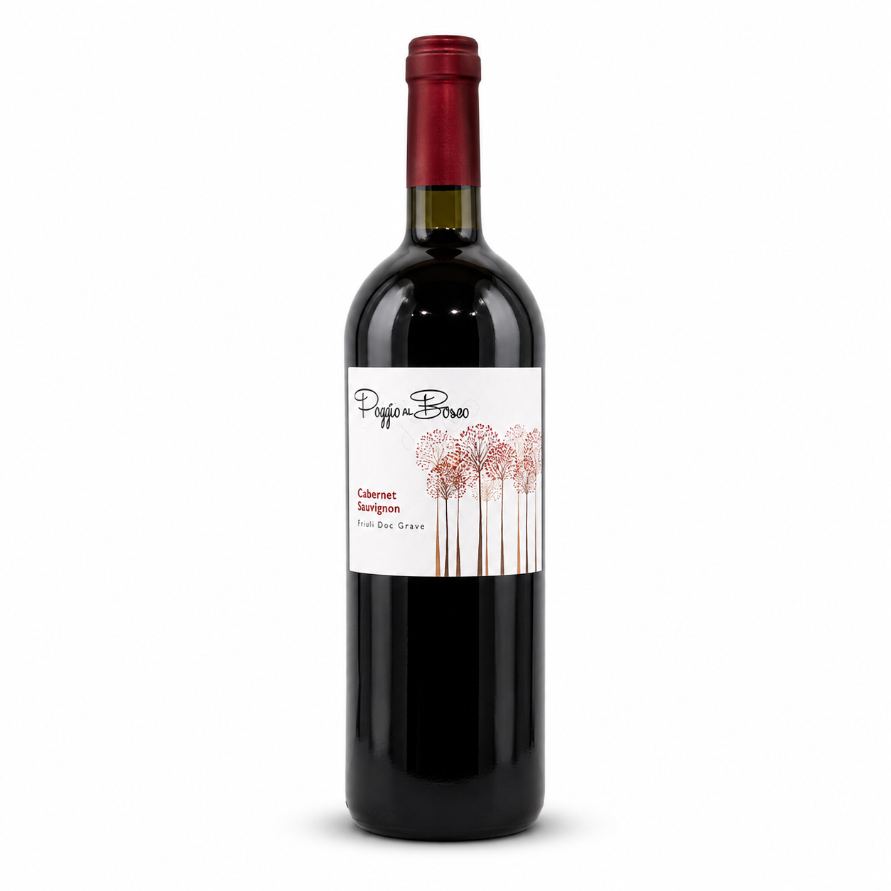 2025er Cabernet-Sauvignon Grave Friuli 0,75 l - Poggio al Bosco