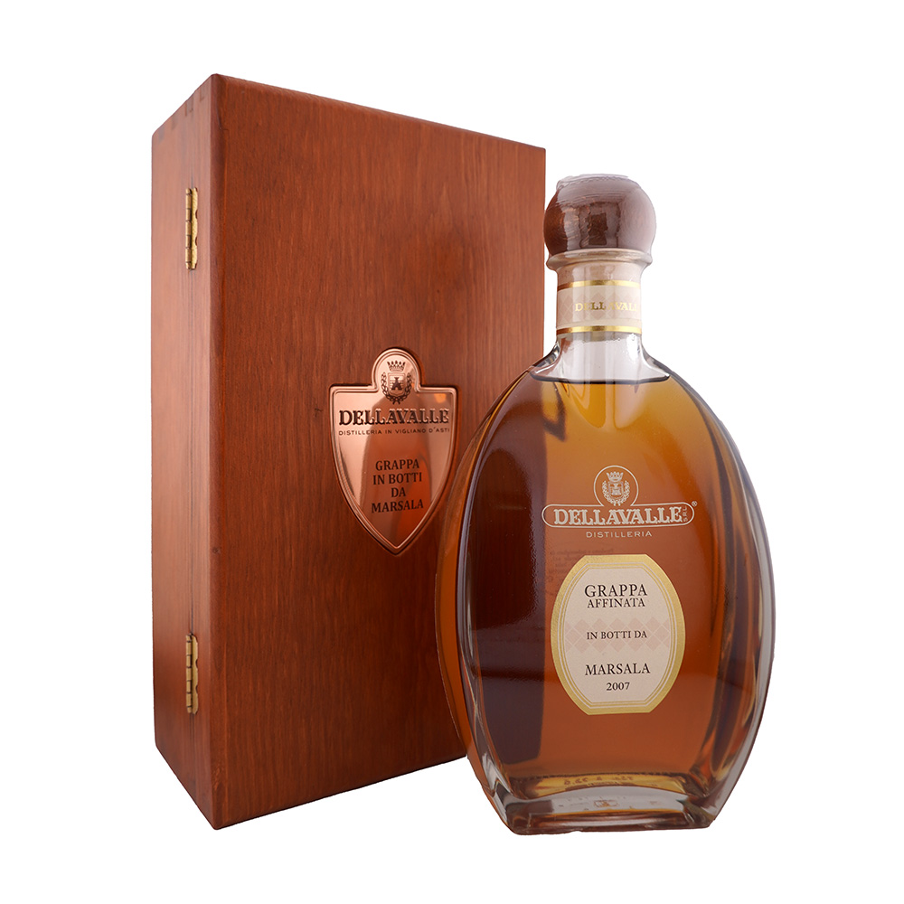 Grappa Affinata Marsala 0,70 l - Della Valle 
