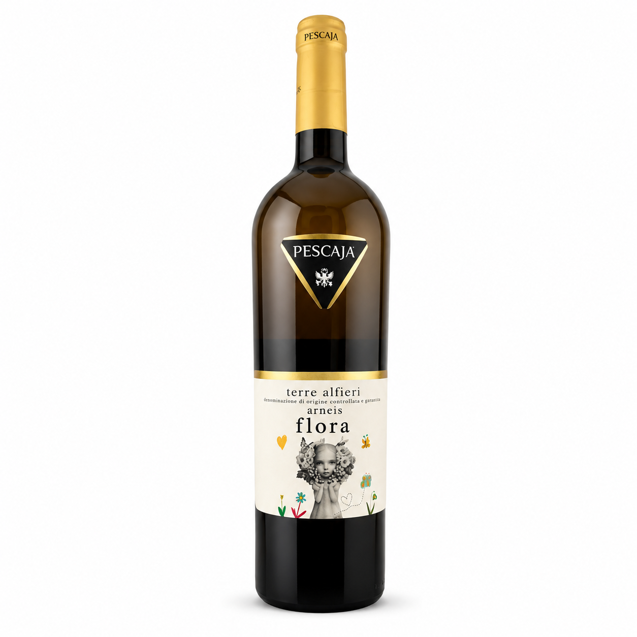 2025er Arneis Roero Terre Alfieri Flora 0,75 l - Pescaja
