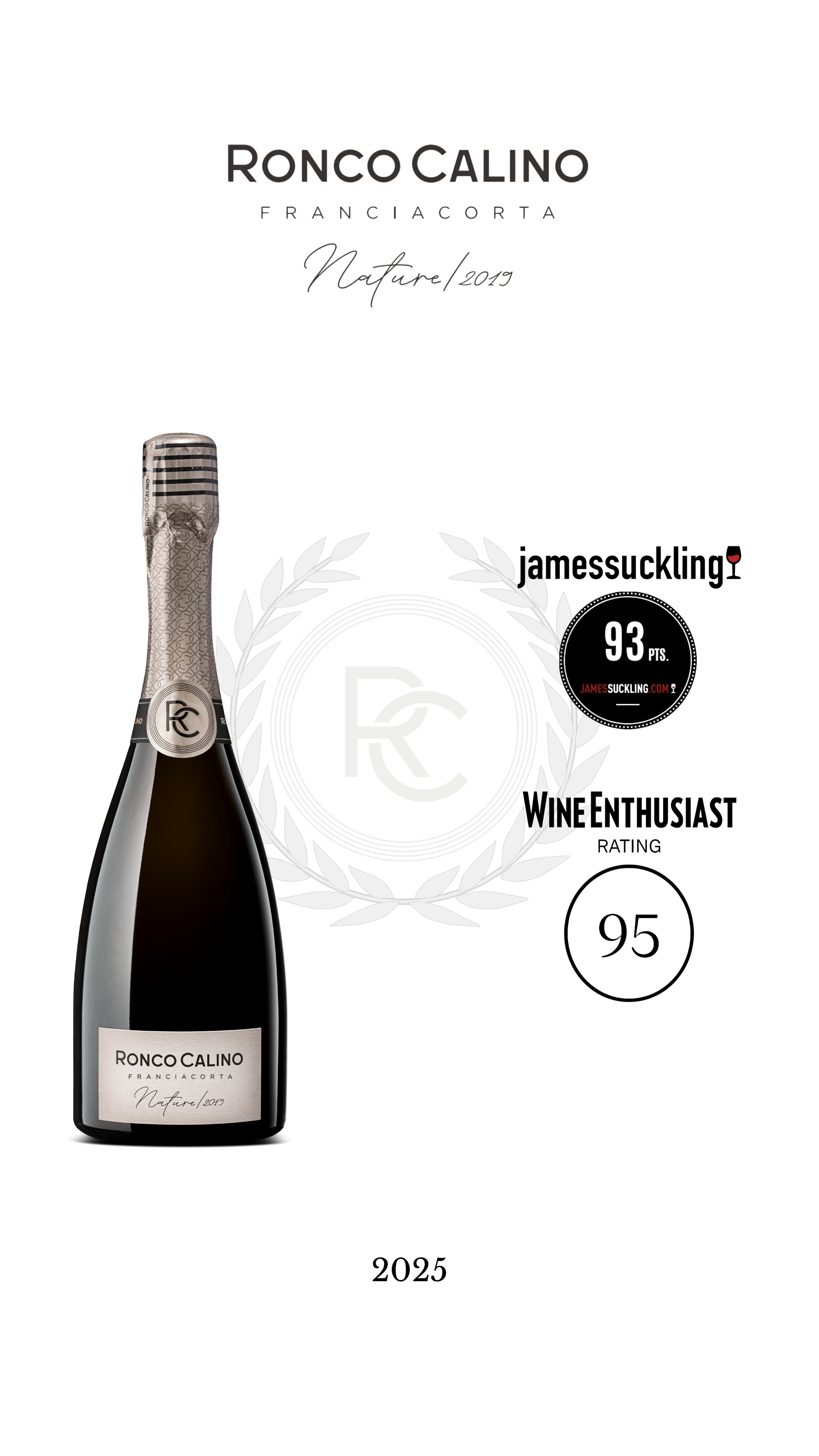 Nature Brut Metodo classico - Franciacorta -  0,75 l - Ronco Calino