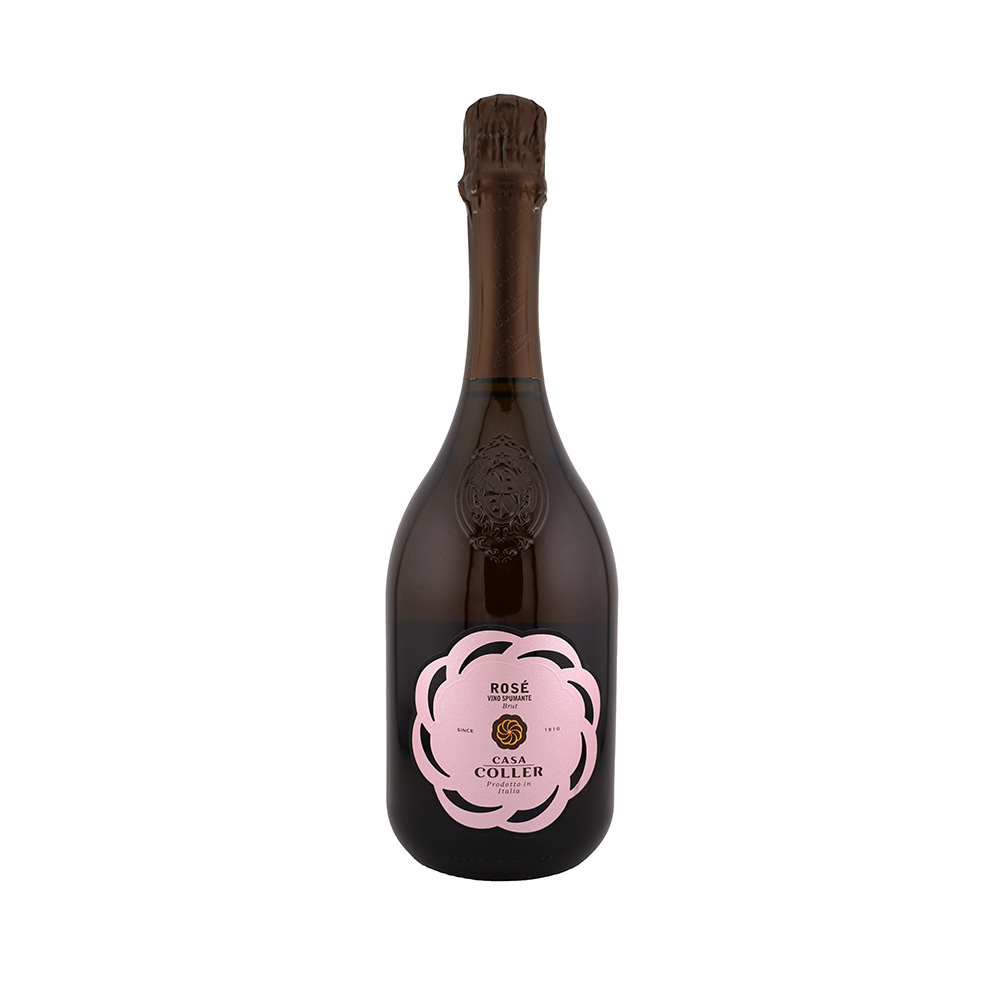 Spumante Brut Charmat Rosé 0,75 l - Casa Coller