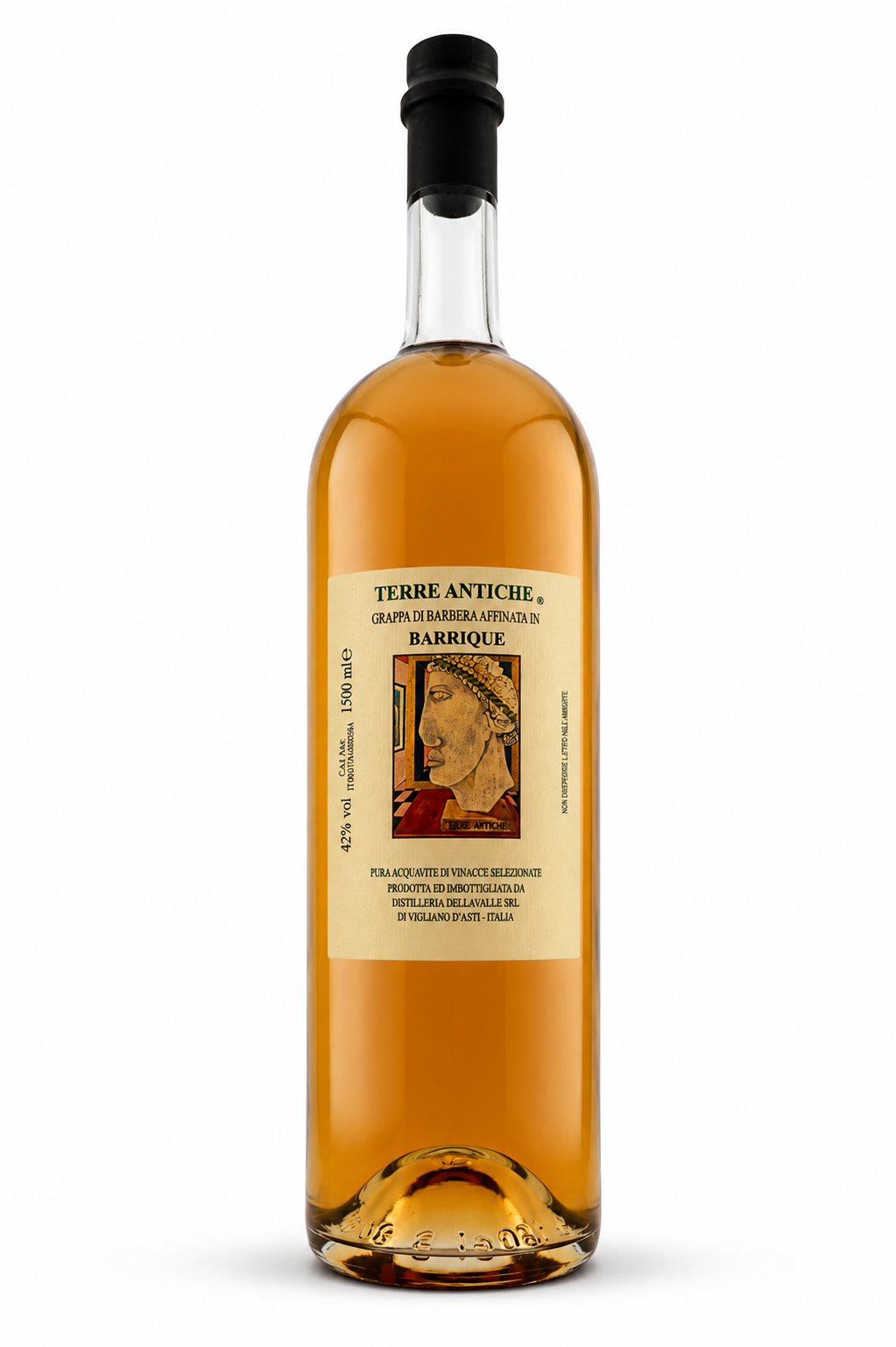 Grappa di Barbera Barrique 1,5 L Magnum - Terre Antiche