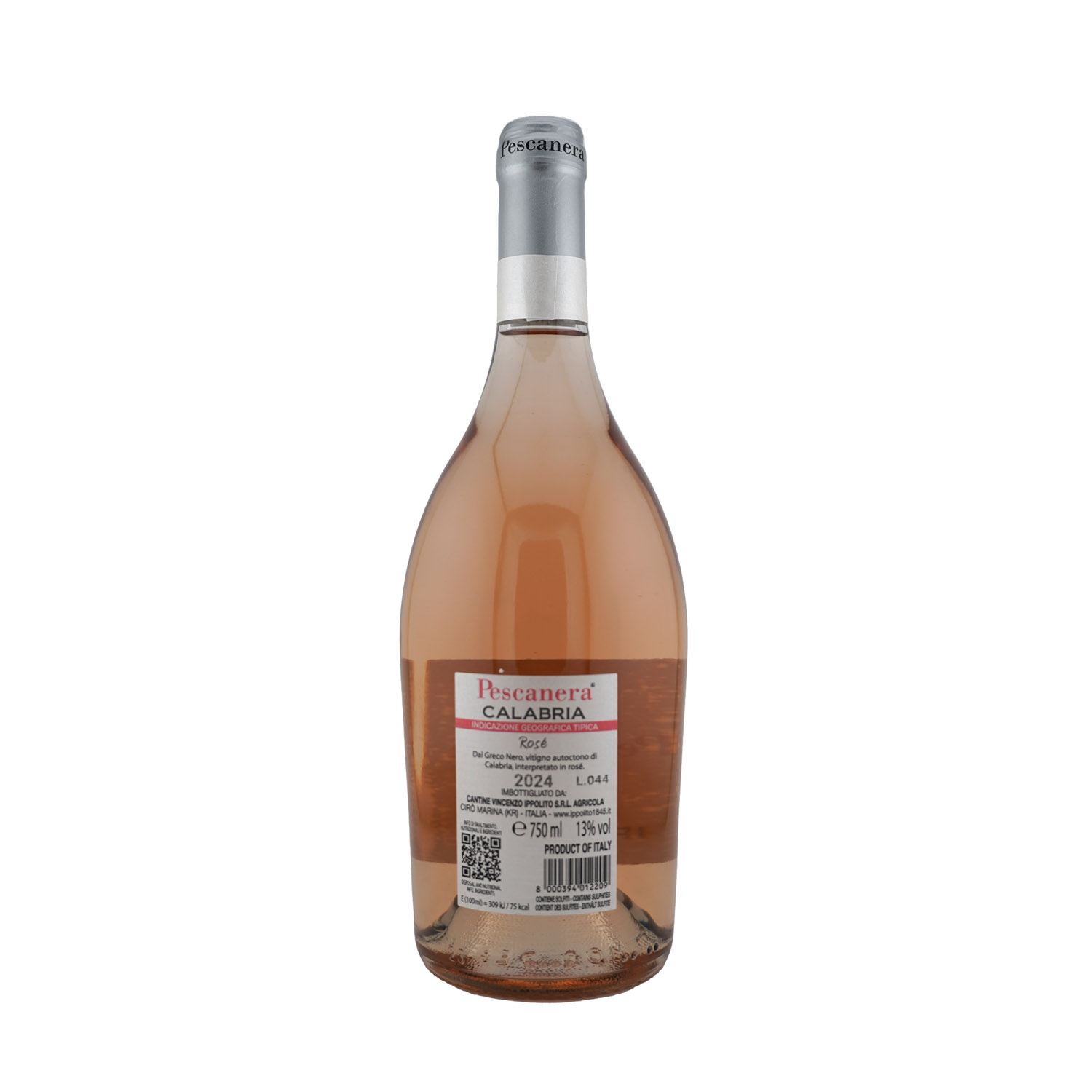 2025er Rosé Pescanera Calabria IGT 0,75 l - Ippolito